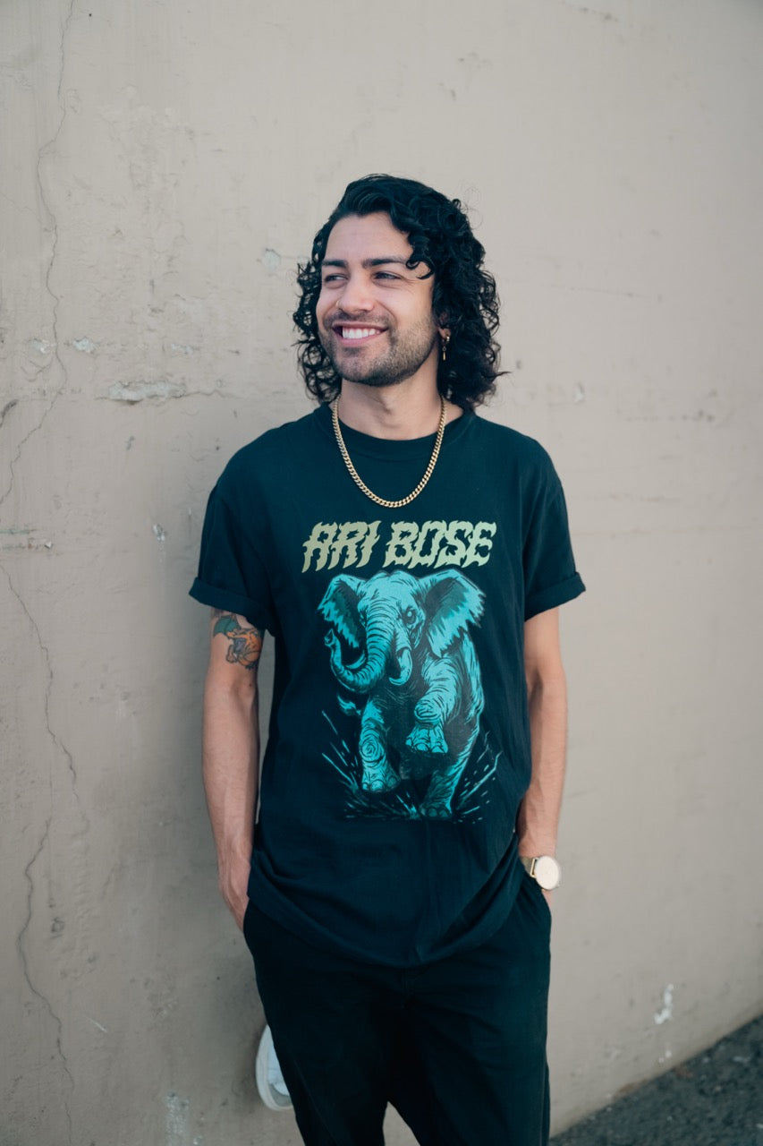 Turquoise Stampede Tee