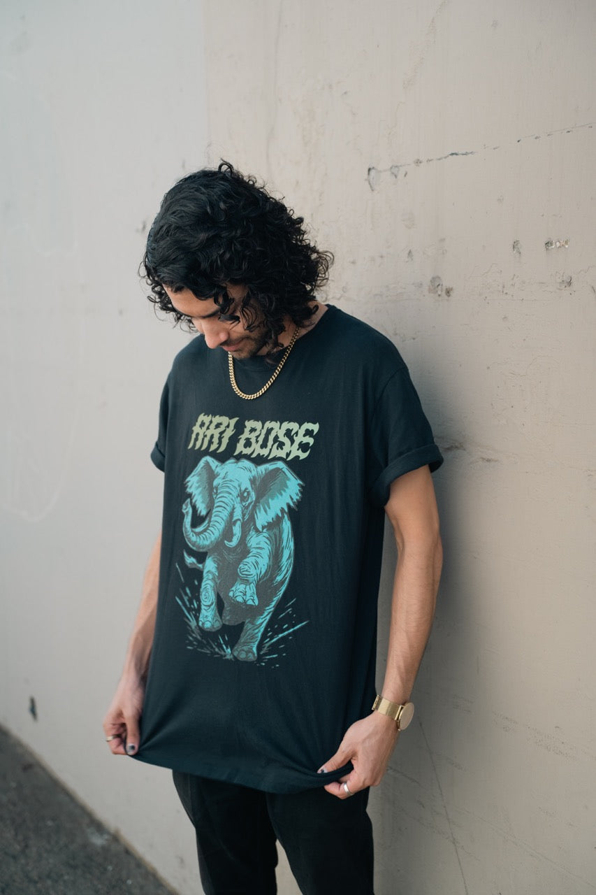Turquoise Stampede Tee